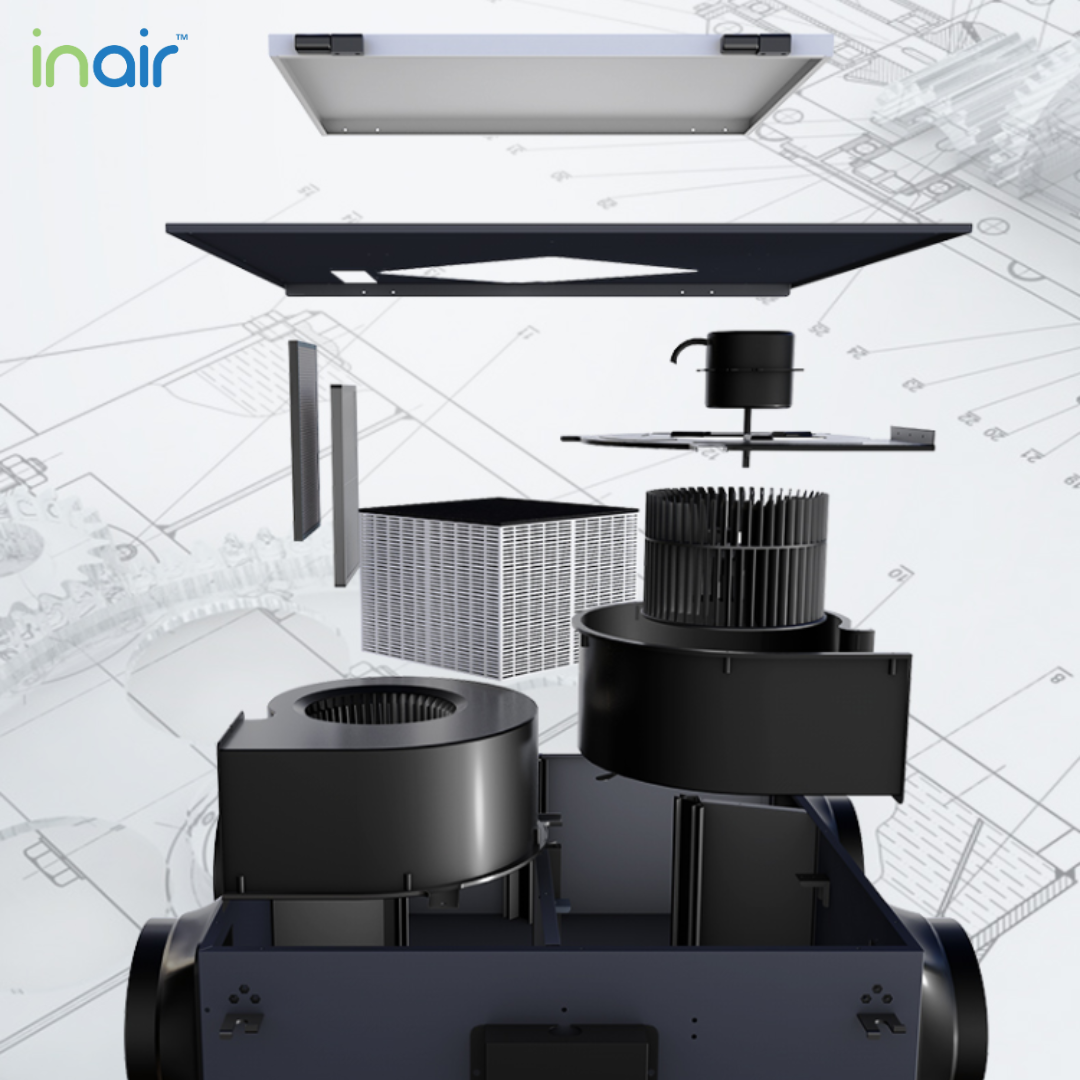 InAir™ 150HRU Ceiling or Wall Mounted Units - Residential and Commercial