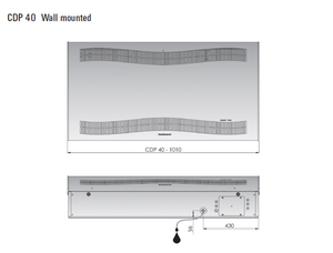 CDP IA40 Wall-Mounted Dehumidifier