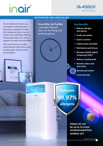 InAir™ Air Purifier IA450UV