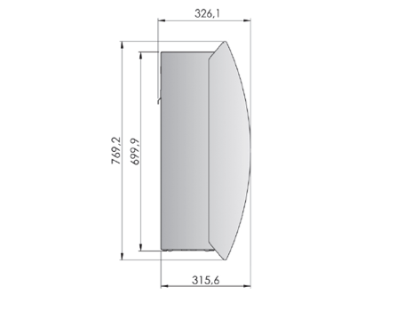 CDP IA50 Wall-Mounted Dehumidifier